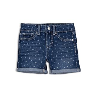 Joes Jeans Girls' Ozzie Allover Print Denim Shorts - Big Kid