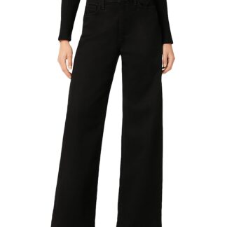 Joe's Jeans Petites The Mia High Rise Wide Leg Jeans in Black
