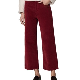 Joe's Jeans The Blake Cropped Wide Leg Jeans in Syrah