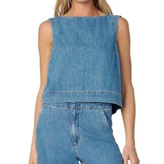 Joe's Jeans The Boat Neck Denim Top