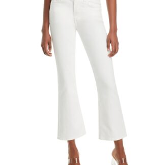 Joe's Jeans The Callie High Rise Cropped Flare Jeans in White