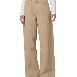 Joe's Jeans The Harlowe Seamed Wide Leg Jeans in Tigers Eye