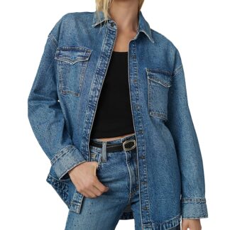 Joe's Jeans The Katrina Embellished Denim Shirt
