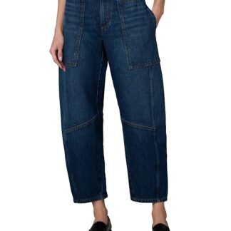 Joe's Jeans The Krista Mid Rise Barrel Jeans in Tasteful