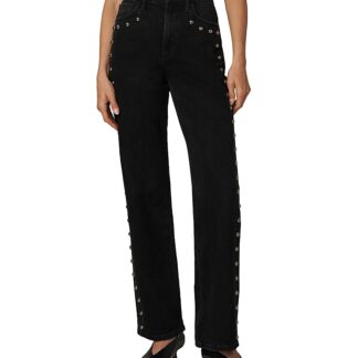 Joe's Jeans The Margot Studded Straight Jeans in Chic Shadow