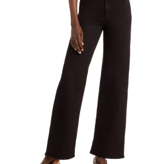 Joe's Jeans The Mia High Rise Wide Leg Jeans in Black