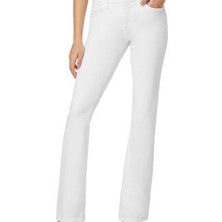 Joe's Jeans The Provocateur Petite Mid Rise Bootcut Jeans in White
