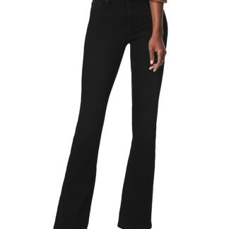 Joe's Jeans The Provocateur Petite Mid Rise Bootcut Stretch Jeans in Black