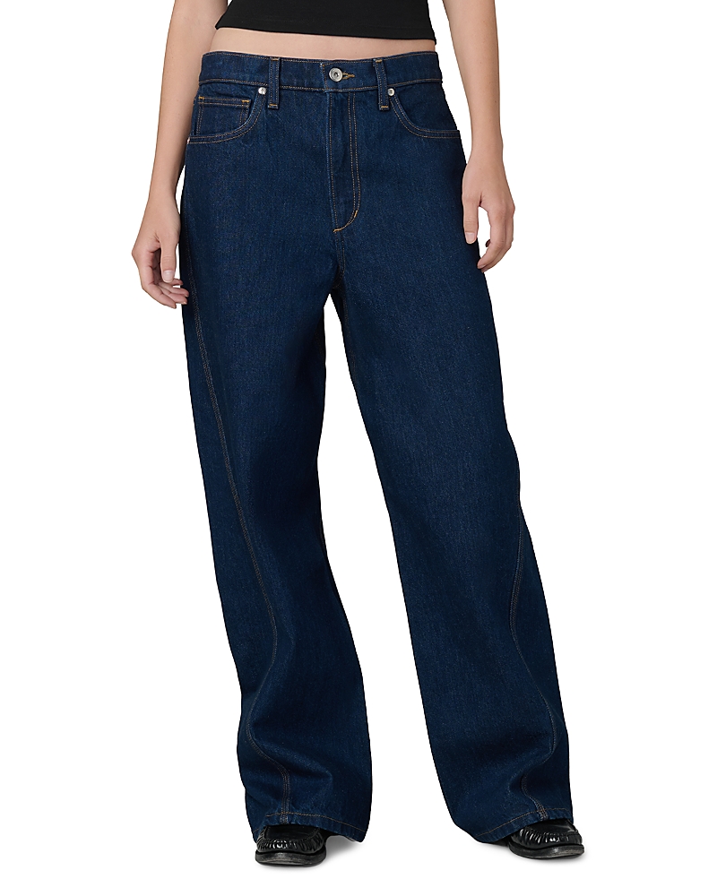 Joe's Jeans The Twisted Ryan High Rise Baggy Petite Jeans in Spectacular