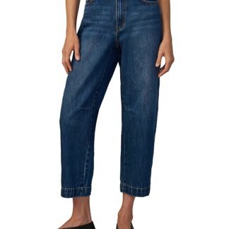 Joe's Jeans The Wilder Relaxed Cropped Barrel Jeans in Unmistakable