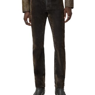 John Varvatos Luca Slim Fit Jeans in Dark Brown