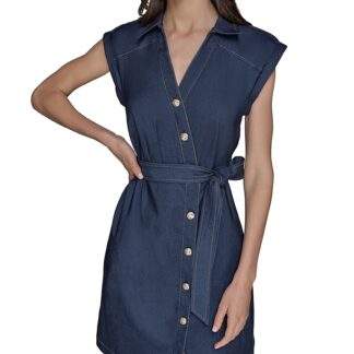 Karl Lagerfeld Paris Denim Millenium Dress