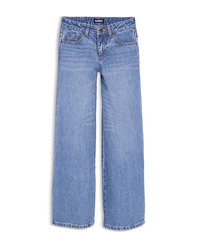 KatieJnyc Girls' Chicago Low Rise Wide Leg Jeans - Big Kid