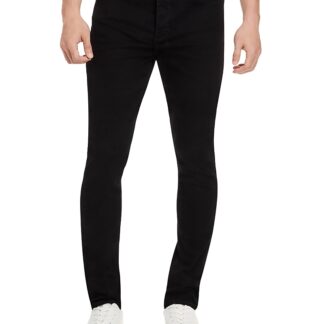 Ksubi Van Winkle Comik Angst Trashed Skinny Jeans in Black