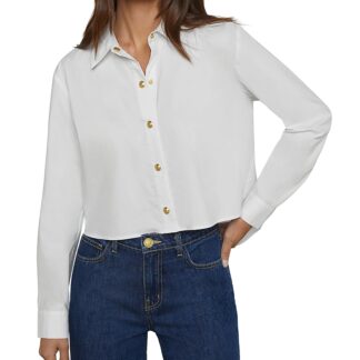 L'Agence Cosette High Low Shirt