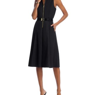 L'Agence Kylo Belted Shirtdress