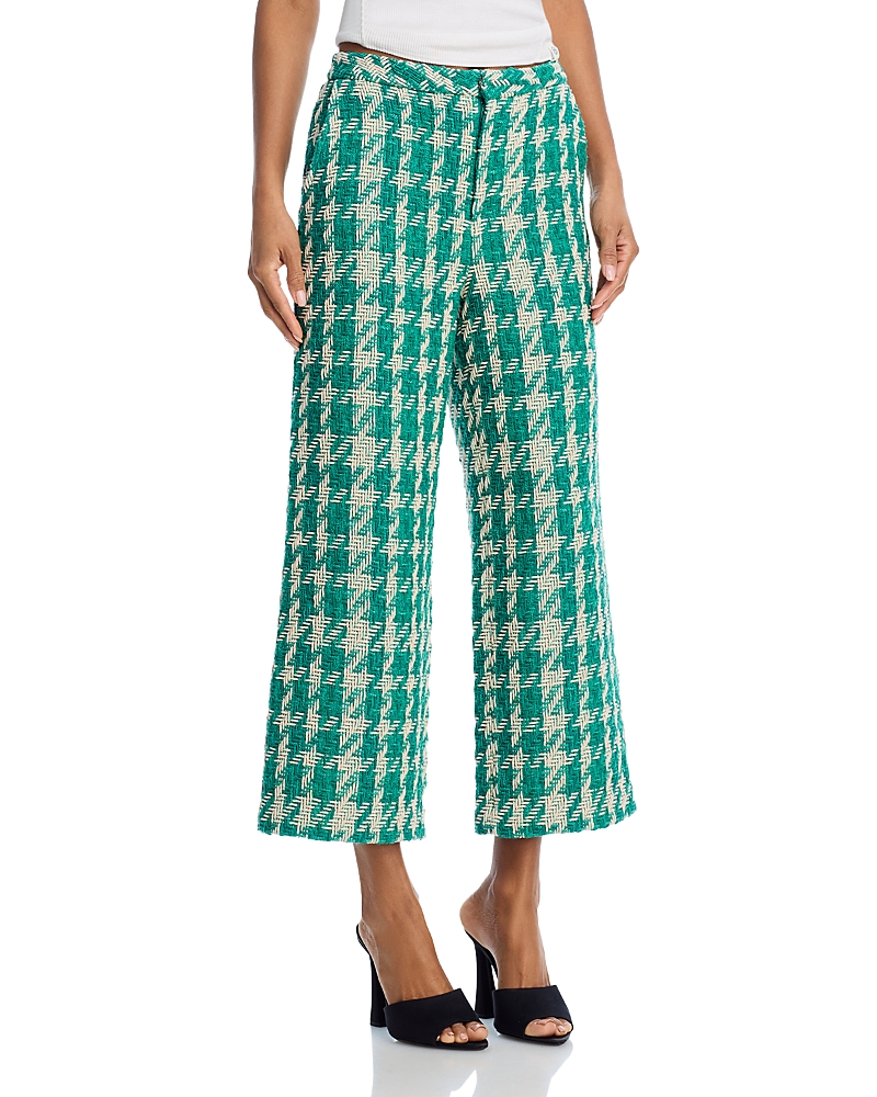 L'Agence Lula Straight Leg Crop Trousers