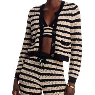 L'Agence Orla V Neck Cardigan