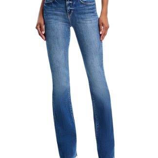 L'Agence Ruth High Rise Straight Jeans in Cambridge