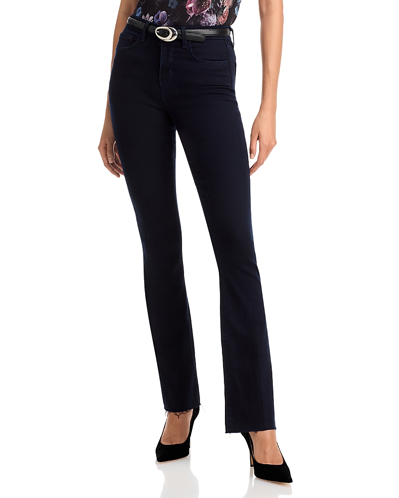 L'Agence Ruth High Rise Straight Jeans in Metro