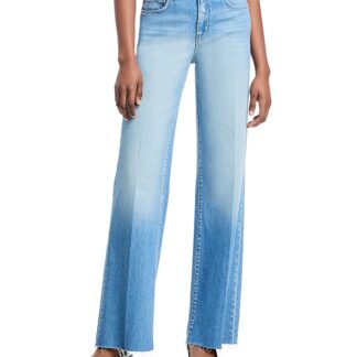 L'Agence Scottie High Rise Wide Leg Jeans in Calloway
