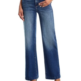 L'Agence Scottie High Rise Wide Leg Jeans in Gladstone