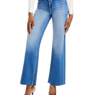 L'Agence Scottie High Rise Wide Leg Jeans in Hayward