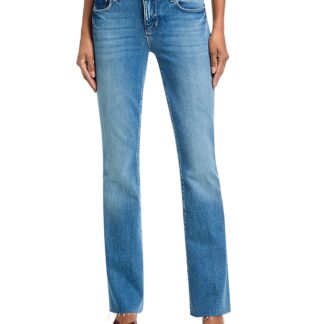 L'Agence Sneeki Low Rise Straight Sneaker Jeans in Kona