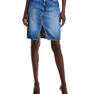 L'Agence Tylee Denim Pencil Skirt