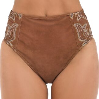 L'Agence Vanessa Bolero High Waist Bikini Bottom