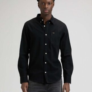 Lee Regular Fit Denim Shirt Black