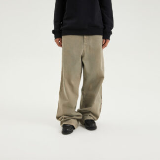 Light brown Chicago denim pants