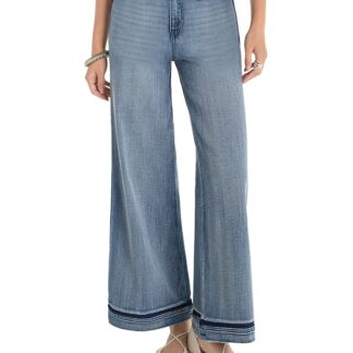 Liverpool Los Angeles Super Stride Ultra Wide Leg Jeans in Reflection
