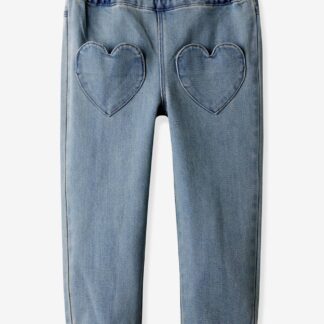Loose-fit jeans for girls by LIL'ATELIER denim blue