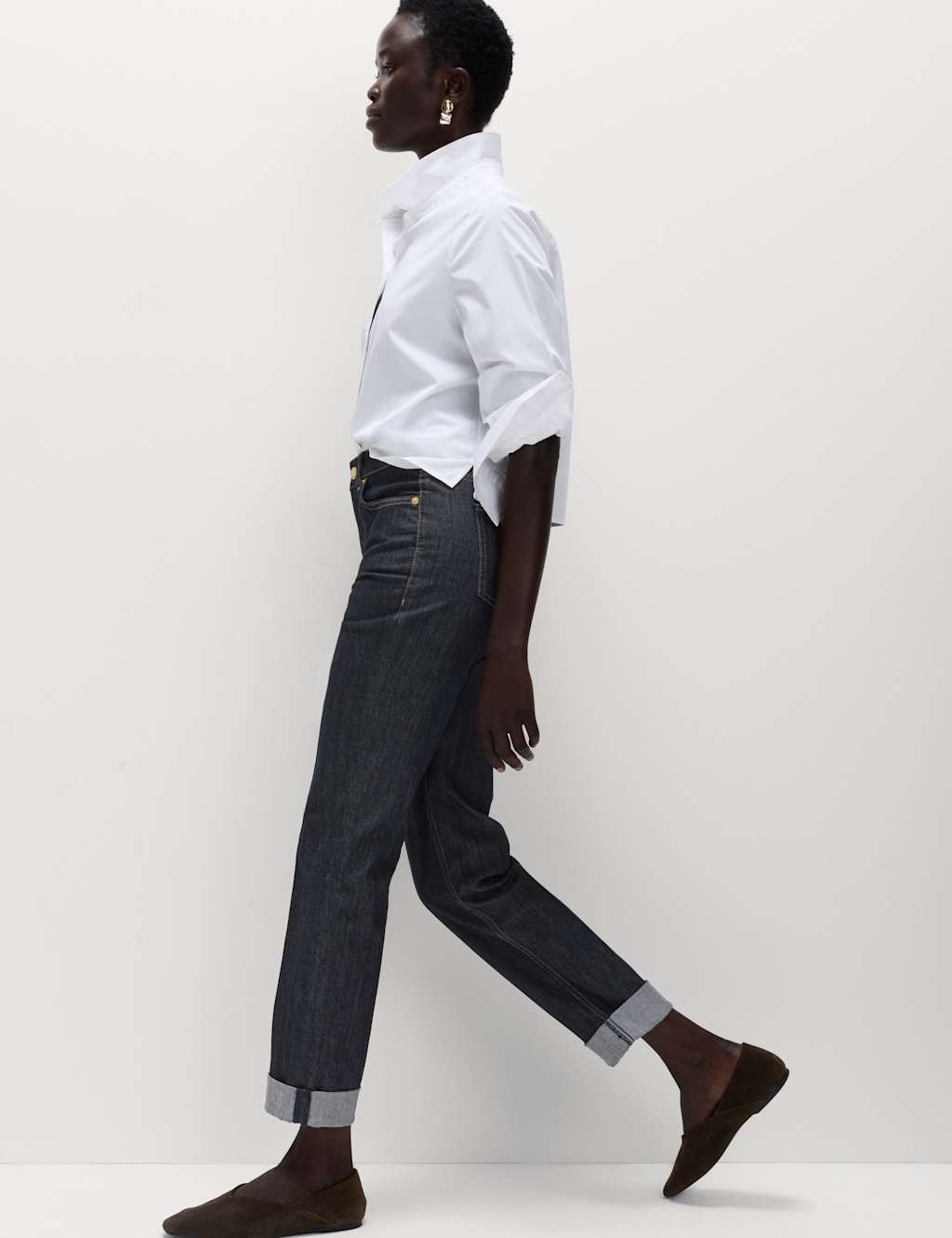 M&S Harper Cigarette Smart Jeans Indigo Mix