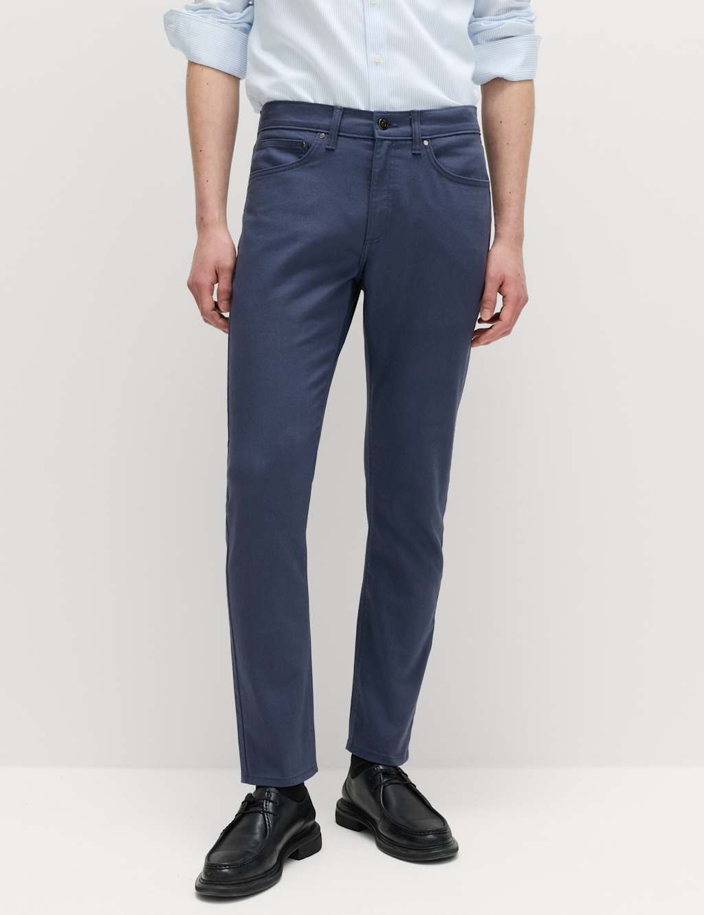M&S Slim Fit Stretch Jeans Air Force Blue