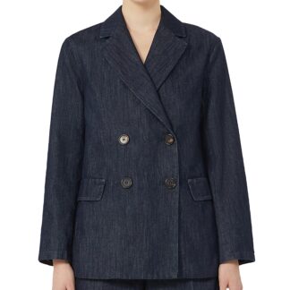 Max Mara Sara Denim Blazer