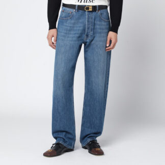 Medium-blue jeans