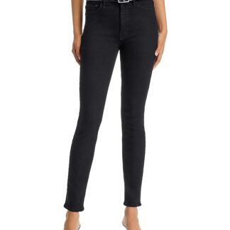 Mother High Waisted Looker Ankle Skinny Jeans in Nighty Night