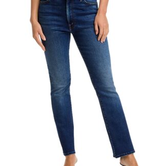 Mother Lil Hustler High Rise Crop Jeans in Taking Chances