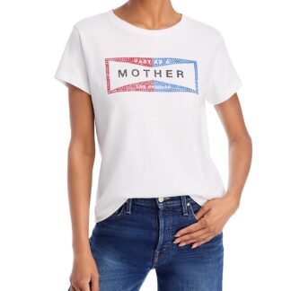 Mother The Boxy Goodie Goodie Graphic Tee