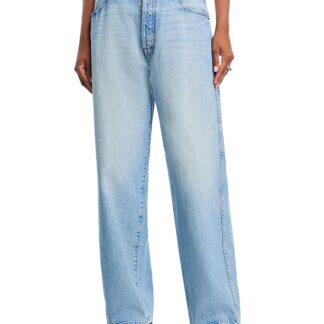 Mother The Delinquent Button Nerdy High Rise Jeans in This Is How I Roll