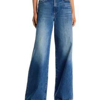 Mother The Ditcher Roller Zip Sneak High Rise Jeans in Remember When