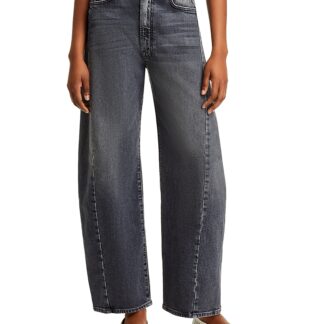Mother The Half Pipe Flood High Rise Jeans in Outta Sight