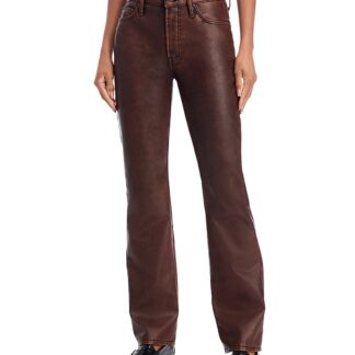 Mother The Insider Sneak High Rise Jeans in Just A Scratch