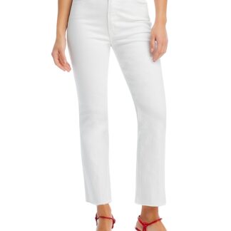 Mother The Lil' Hustler Petites High Rise Ankle Jeans in Fairest of Them All