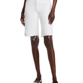 Mother The Maven Bermuda Fray Shorts