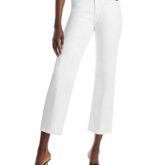 Mother The Rambler High Rise Ankle Straight Jeans in Fairest of Them All