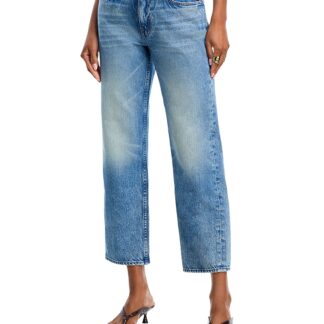 Mother The Vixen High Rise Ankle Jeans in Wipeout