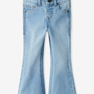 NAME IT girls' bootcut jeans bleached denim
